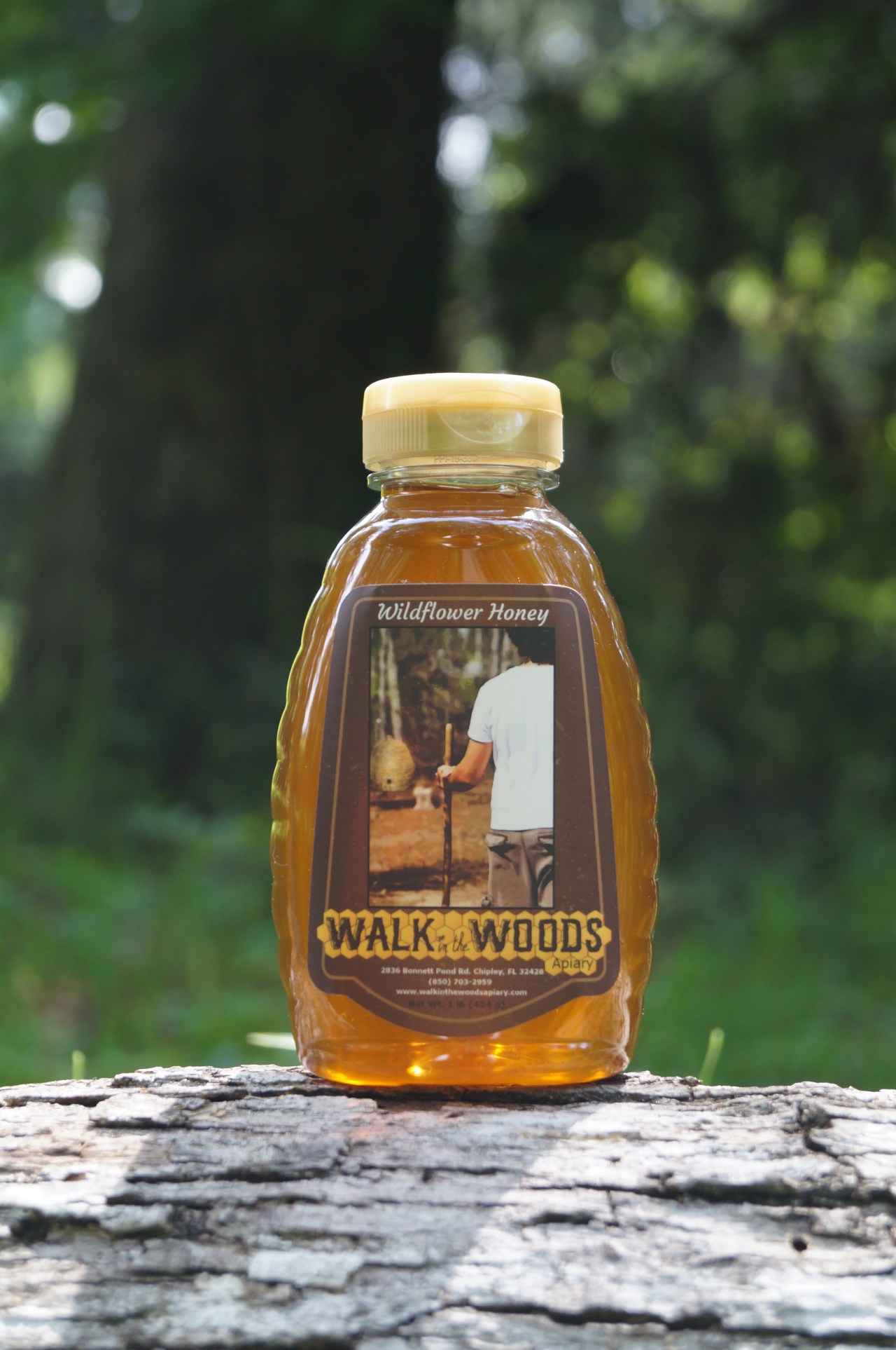 1lb Raw Wildflower Honey