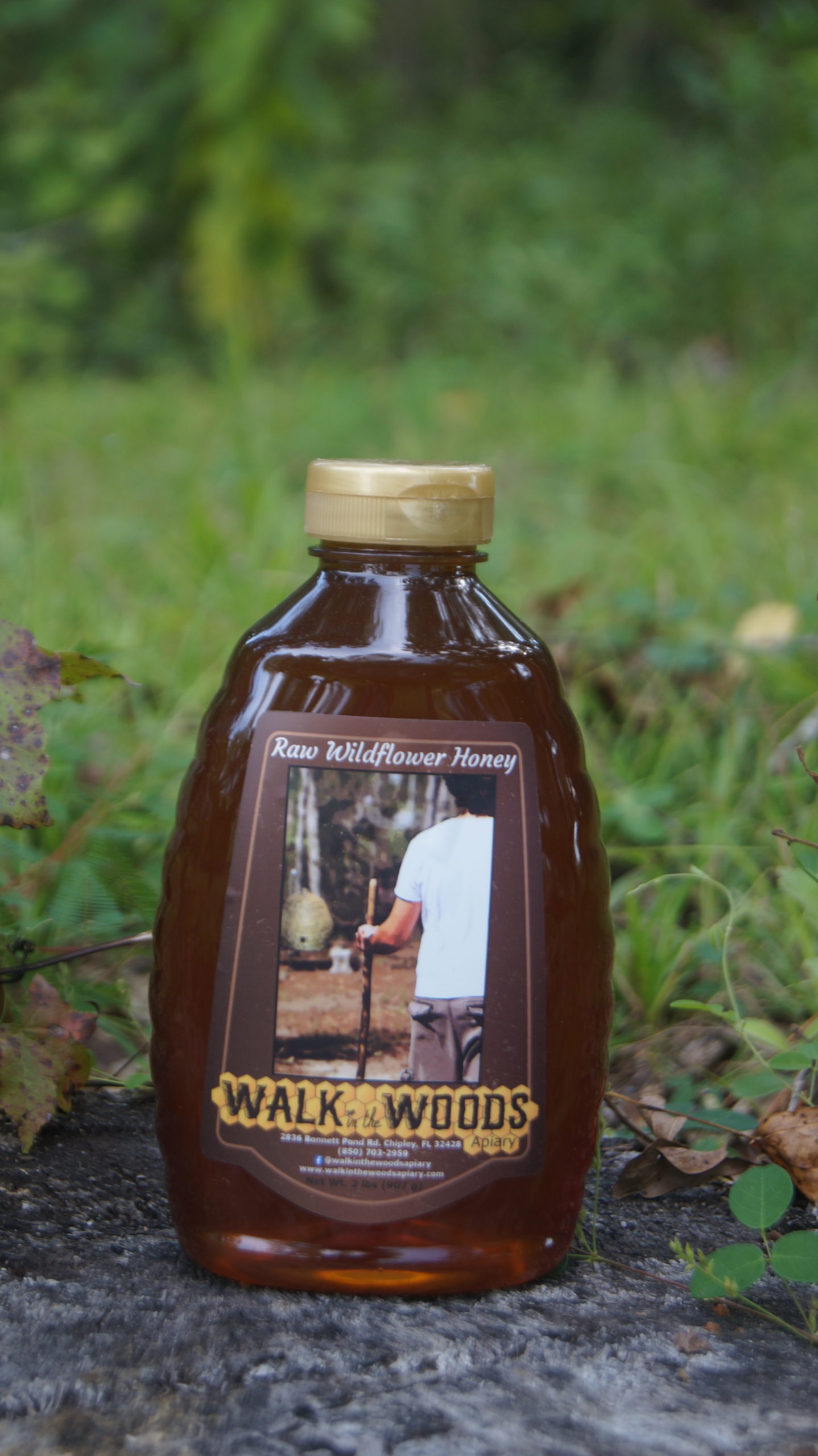 2lb Raw Wildflower Honey