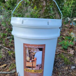 5 Gallon (60lbs) Bucket of Raw Wildflower Honey