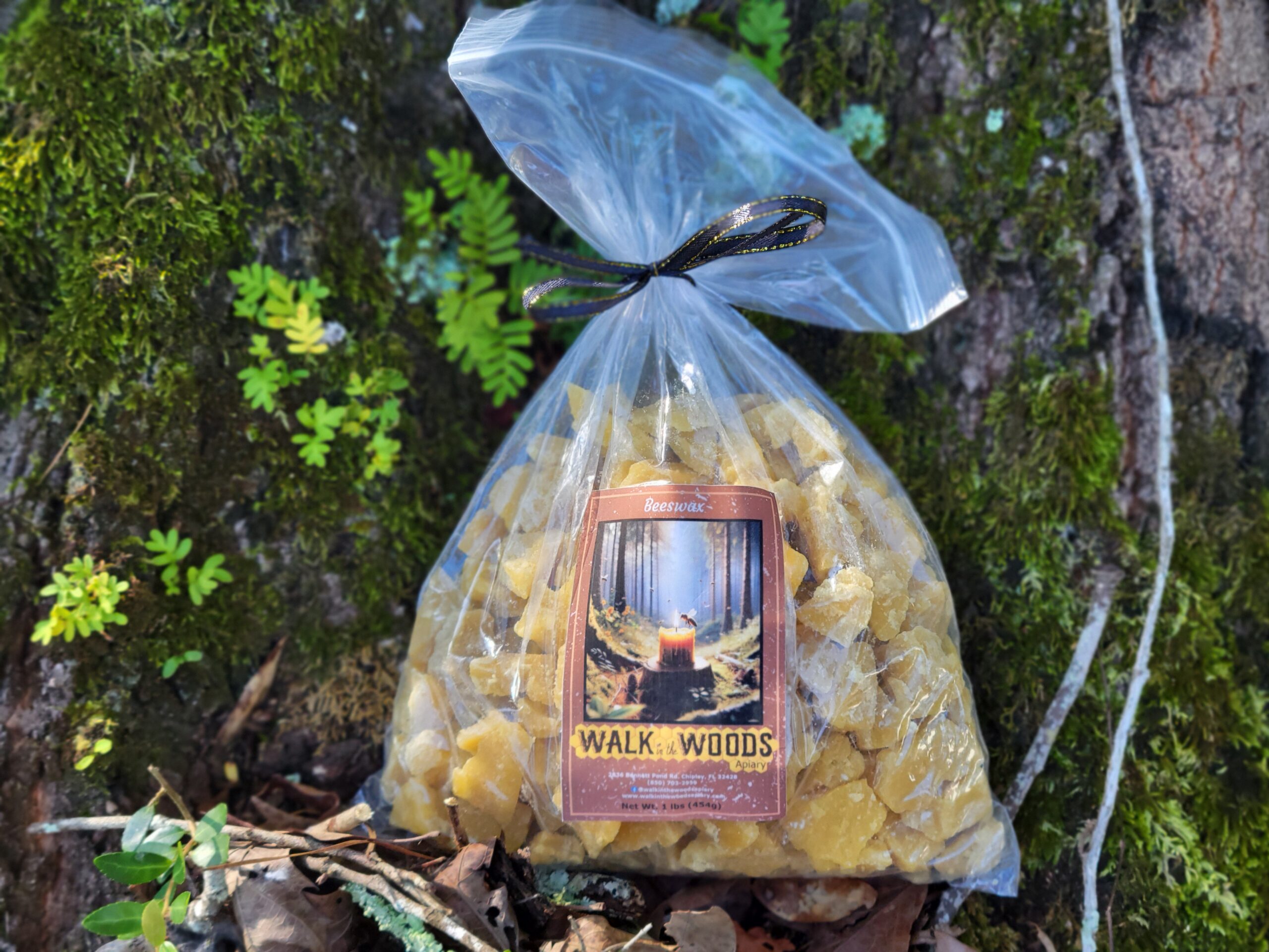 1lb Grade B Pure Beeswax