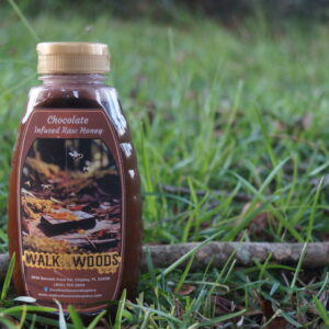 1lb Chocolate Infused Raw Honey